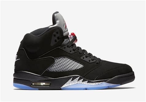 air jordan 5 black silver|More.